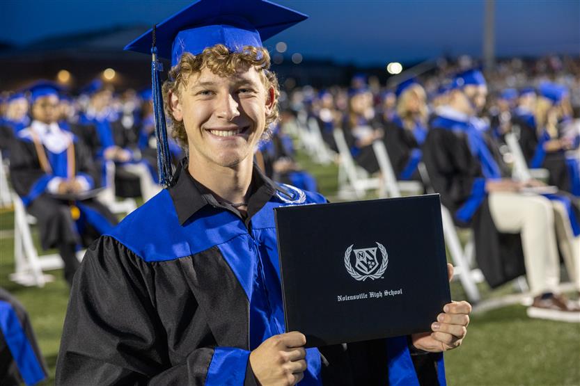 Students celebrate graduating